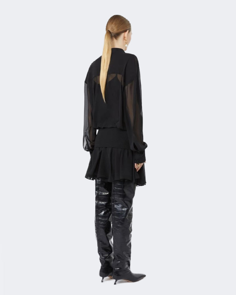 Otto Short Silk Dress
