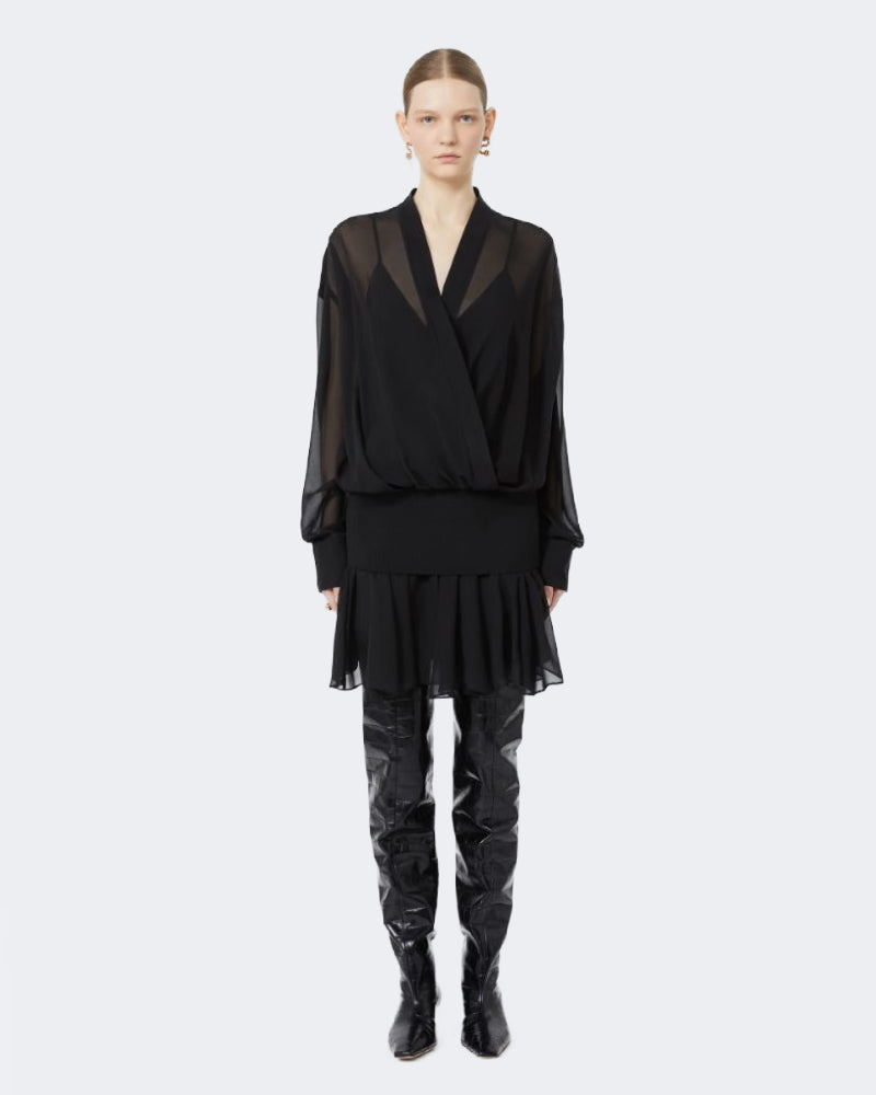 Otto Short Silk Dress