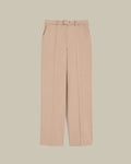 Abituro Beige Wool Trouser