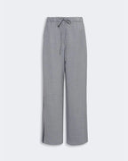 Low-Rise Stretch Wool Joggers Grey