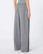 Low-Rise Stretch Wool Joggers Grey
