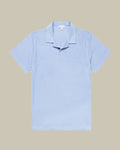 Sky Blue Towelling Polo