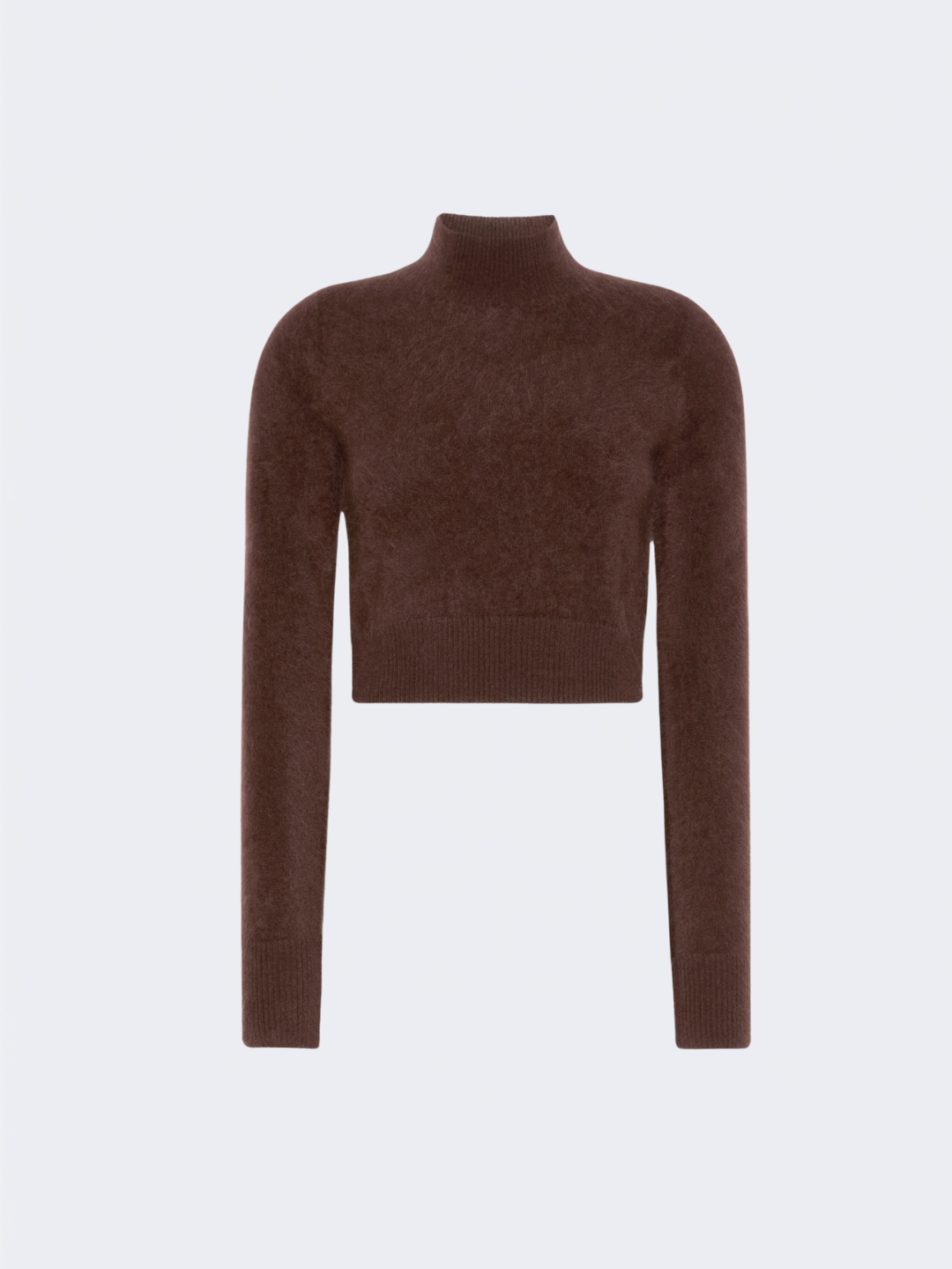 Slim Pure Cashmere Sweater Chocolate