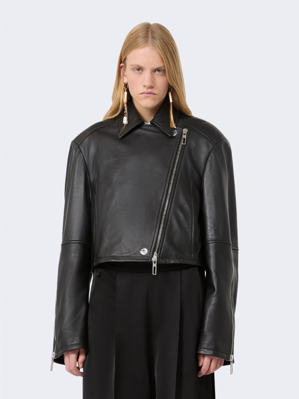 Nappa Leather Biker Jacket