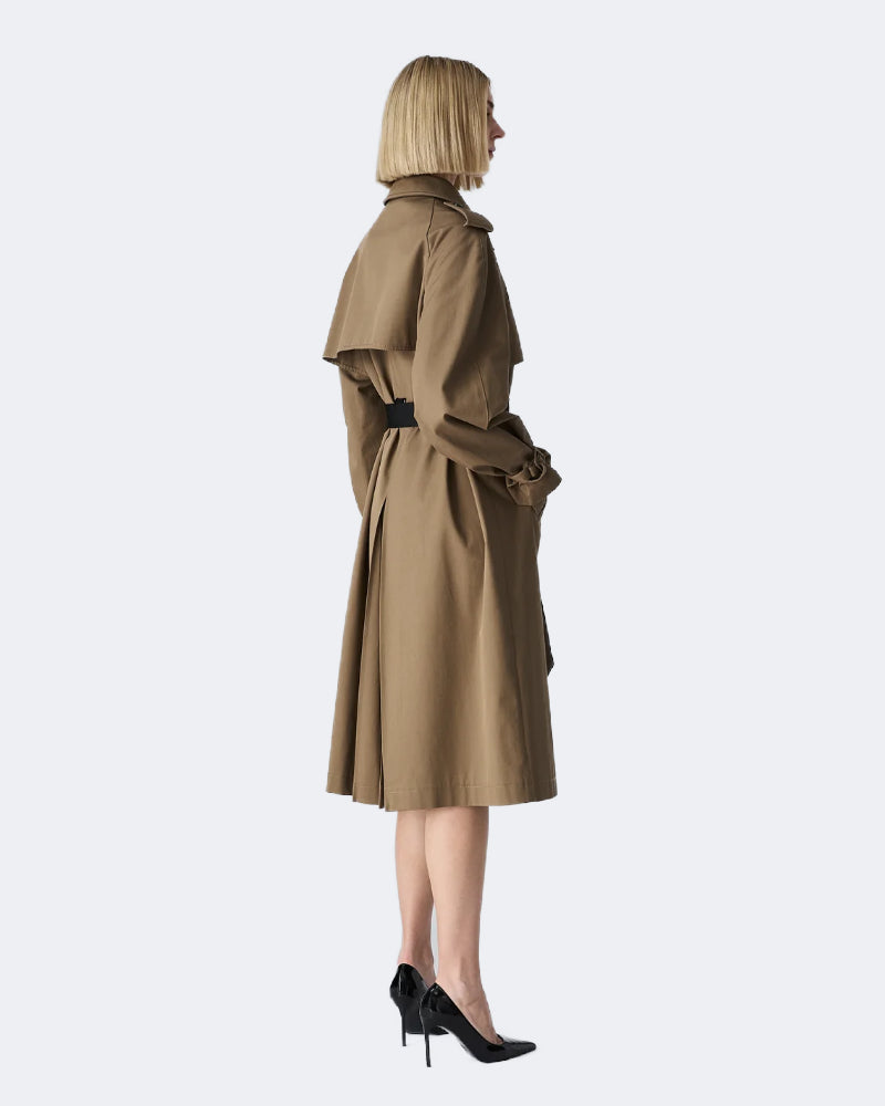 Lexington Taupe Trench Coat