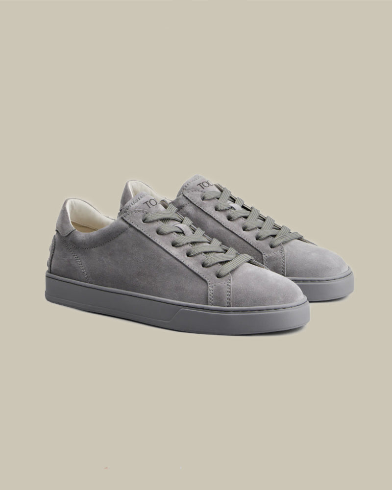 Grey Suede Tonal Sneaker