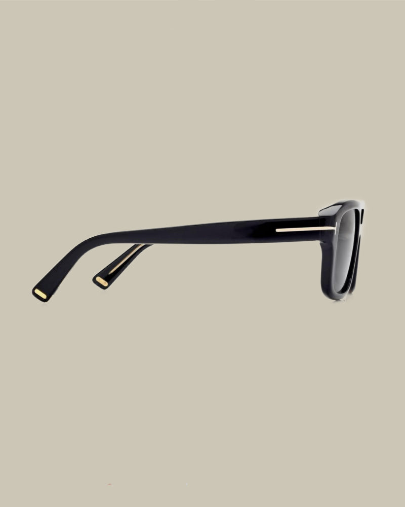 Black Icon Navigator Sunglasses