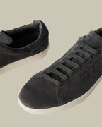 Charcoal Grey Suede Warwick Sneaker