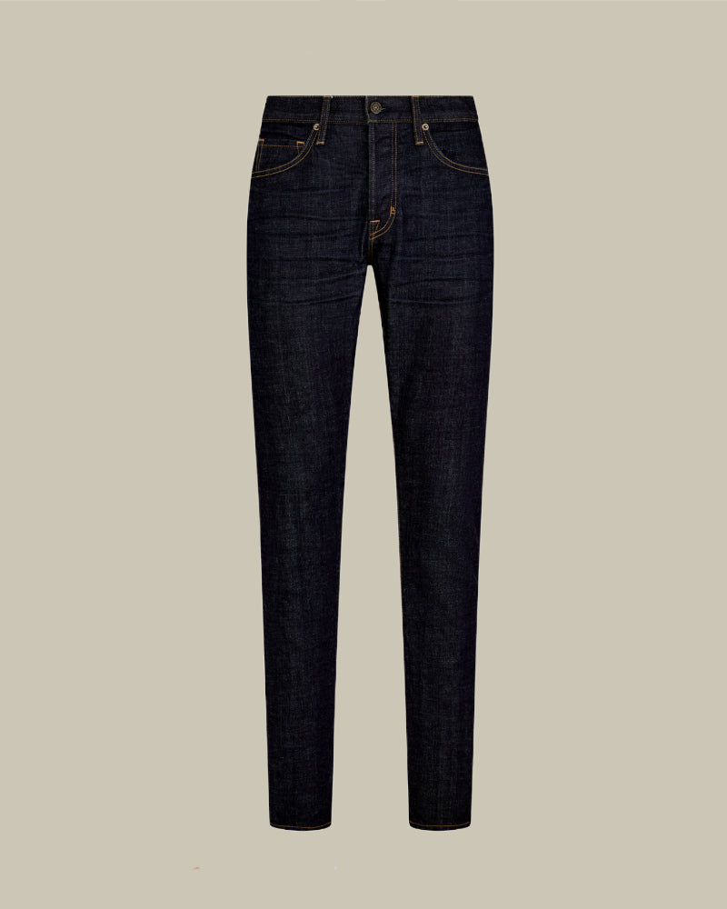 Dark Rinse Selvedge Slim Fit Denim