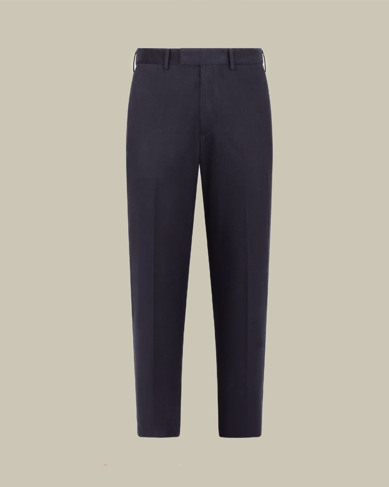 Navy Japanese Cotton Drill Chino