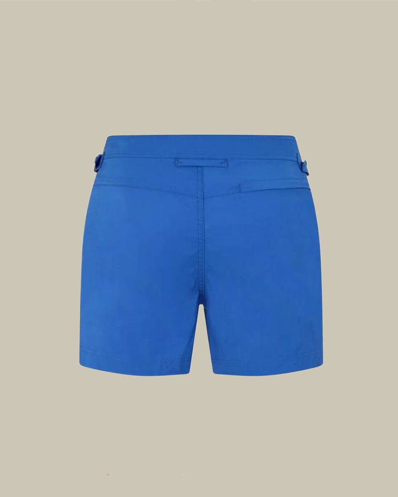 Royal Blue Side Fasten Swim Shorts