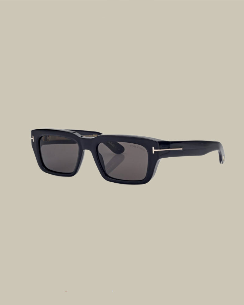 Icon Black Rectangular Sunglasses