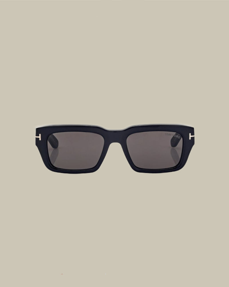 Icon Black Rectangular Sunglasses