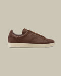 Brown Soft Grain Leather Warwick Sneaker
