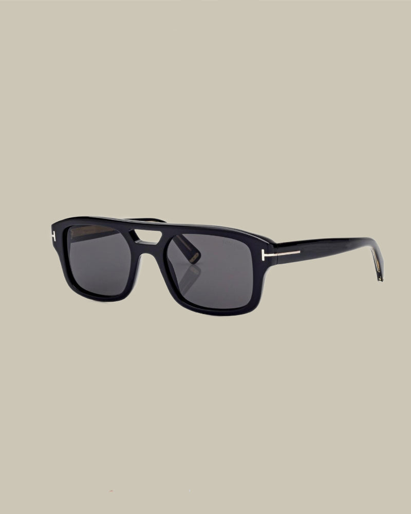 Black Icon Navigator Sunglasses