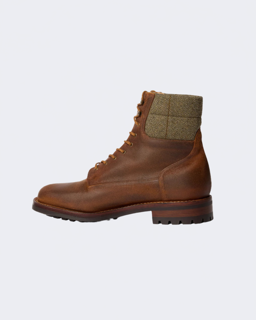 Tech Tweed Padded Collar Derby Boot