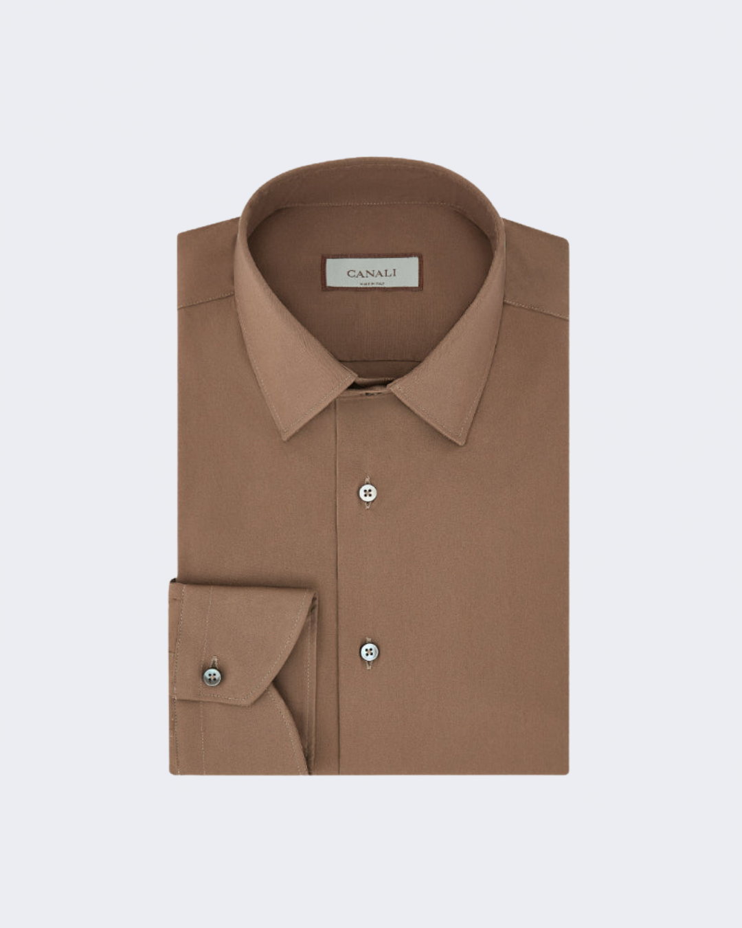 Tobacco Performance Cotton Jersey Shirt