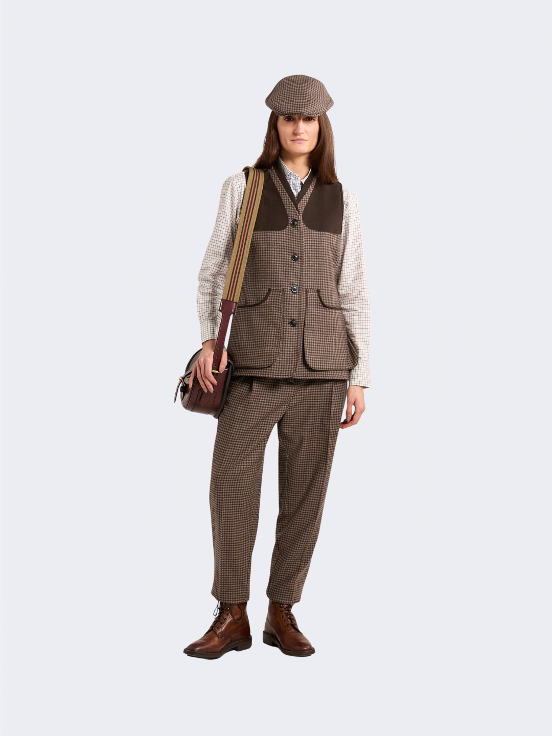 Ladies Cashmere Tweed Sporting Trouser