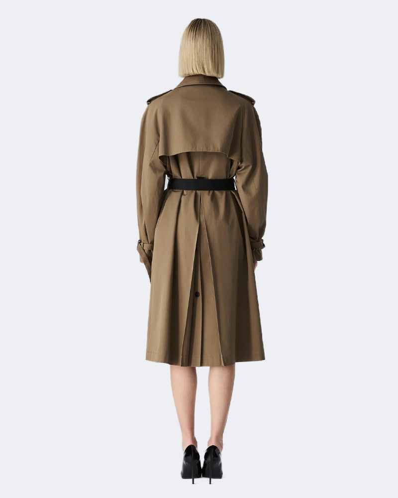 Lexington Taupe Trench Coat