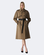 Lexington Taupe Trench Coat