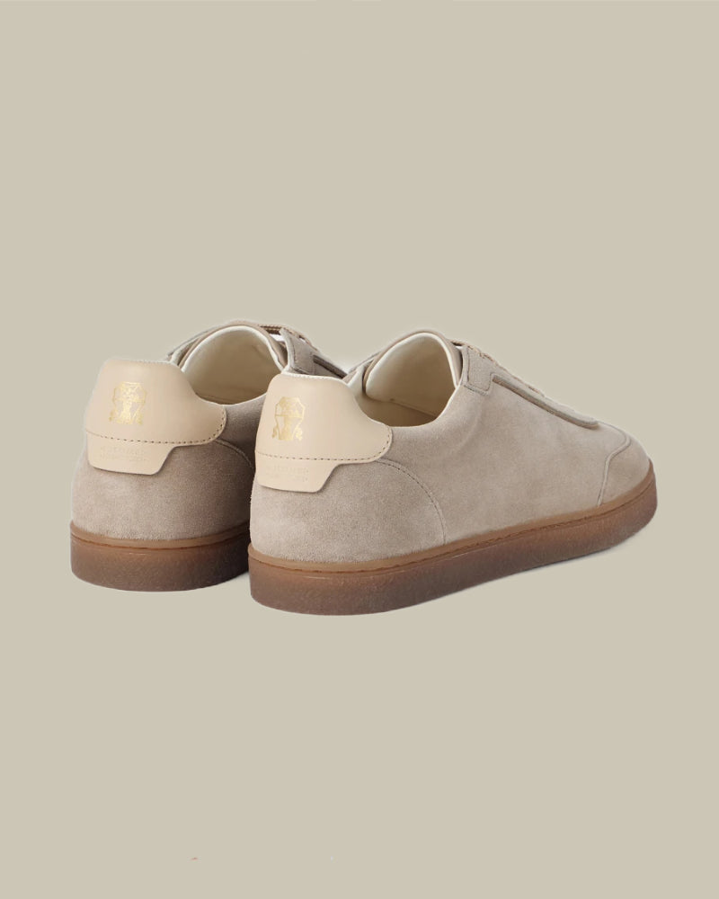 Sand Washed Suede Sneakers