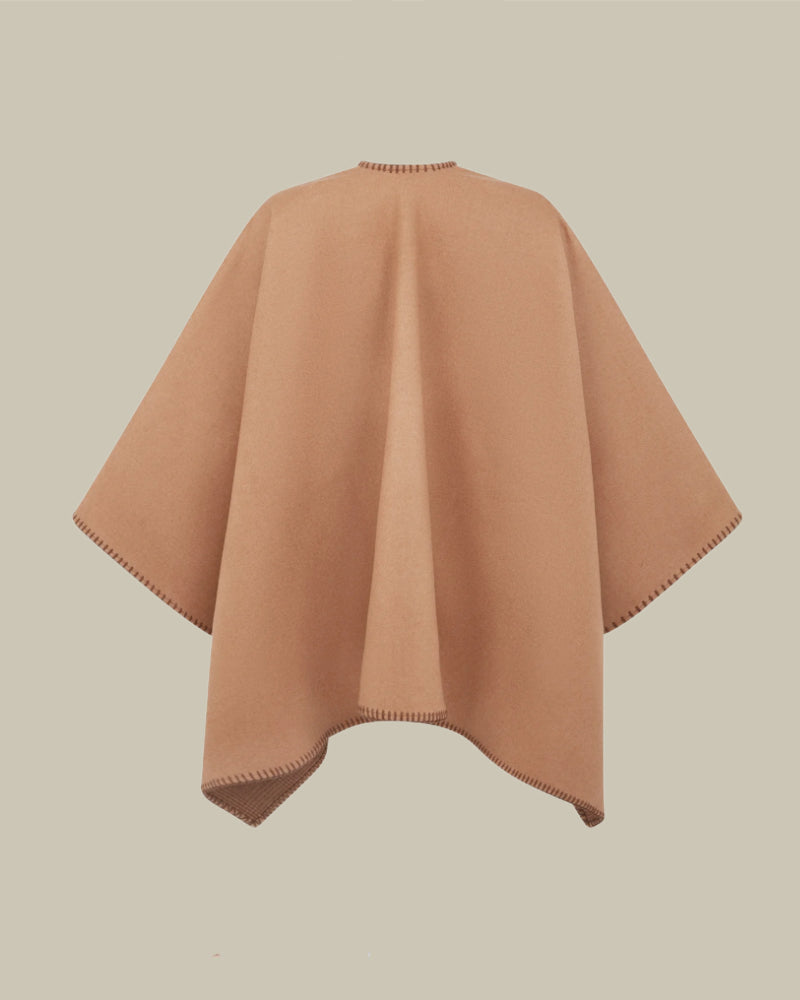 Welbeck Camel Poncho