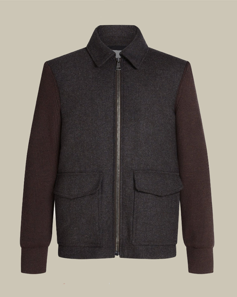 Wigmore Merino Wool Blouson