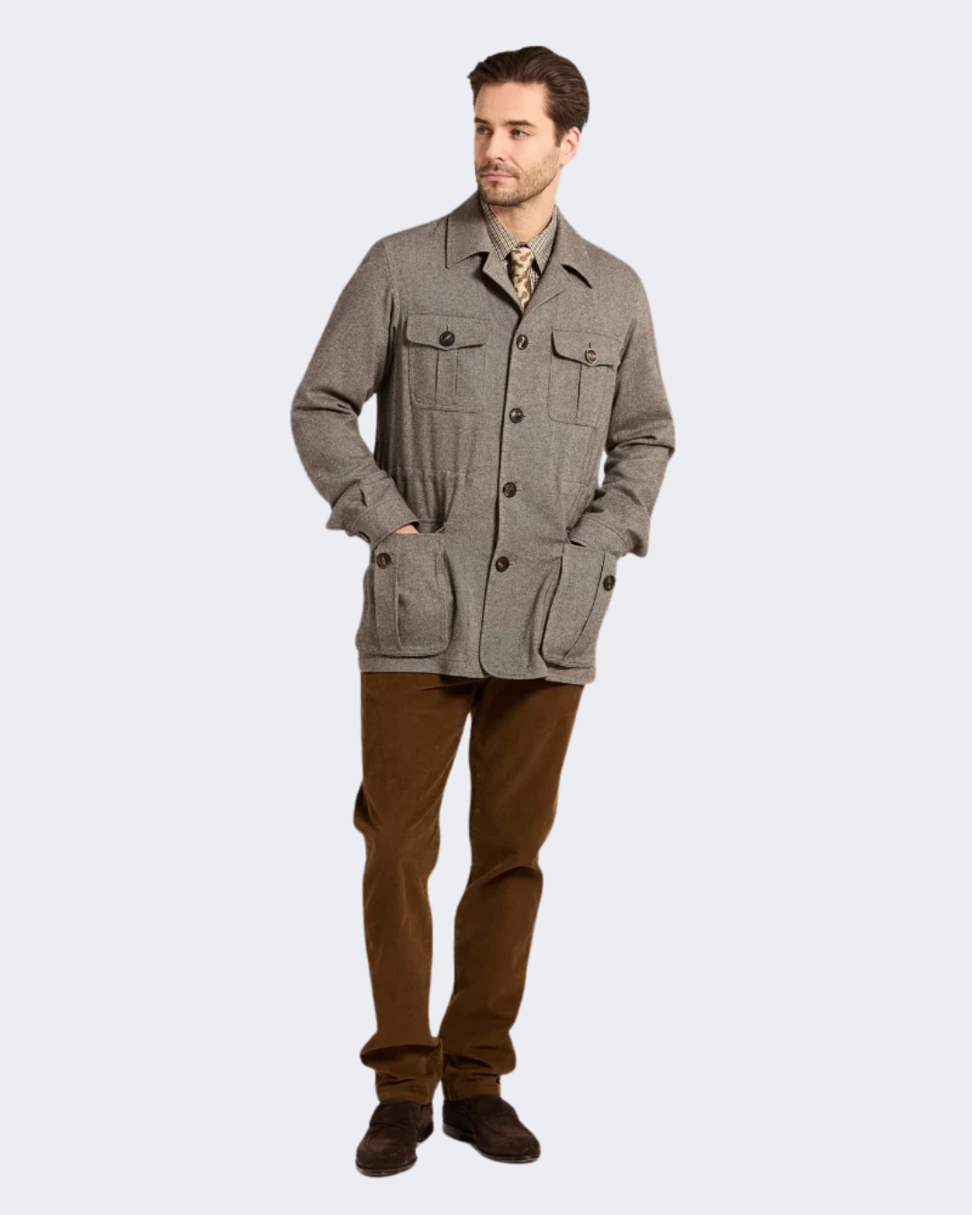 Winter Kalahari Jacket Pebble