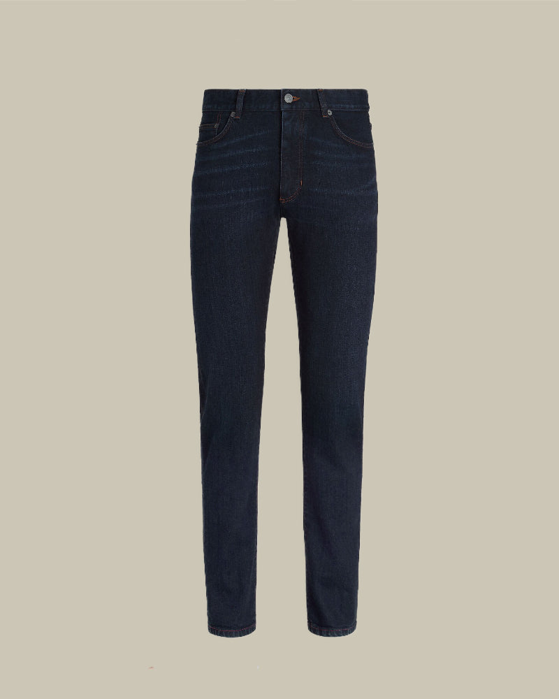 Clean Indigo Wash Comfort Stretch Jean