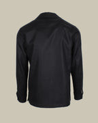Oasi Linen Black Overshirt