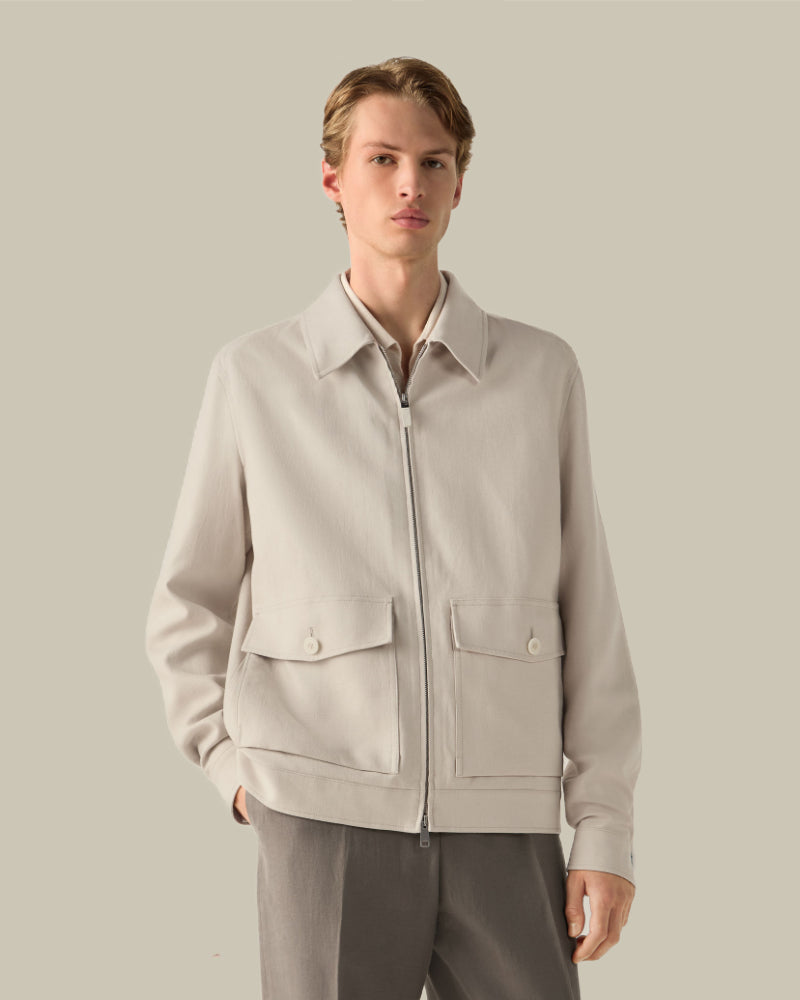 Off White Oasi Lino Blouson