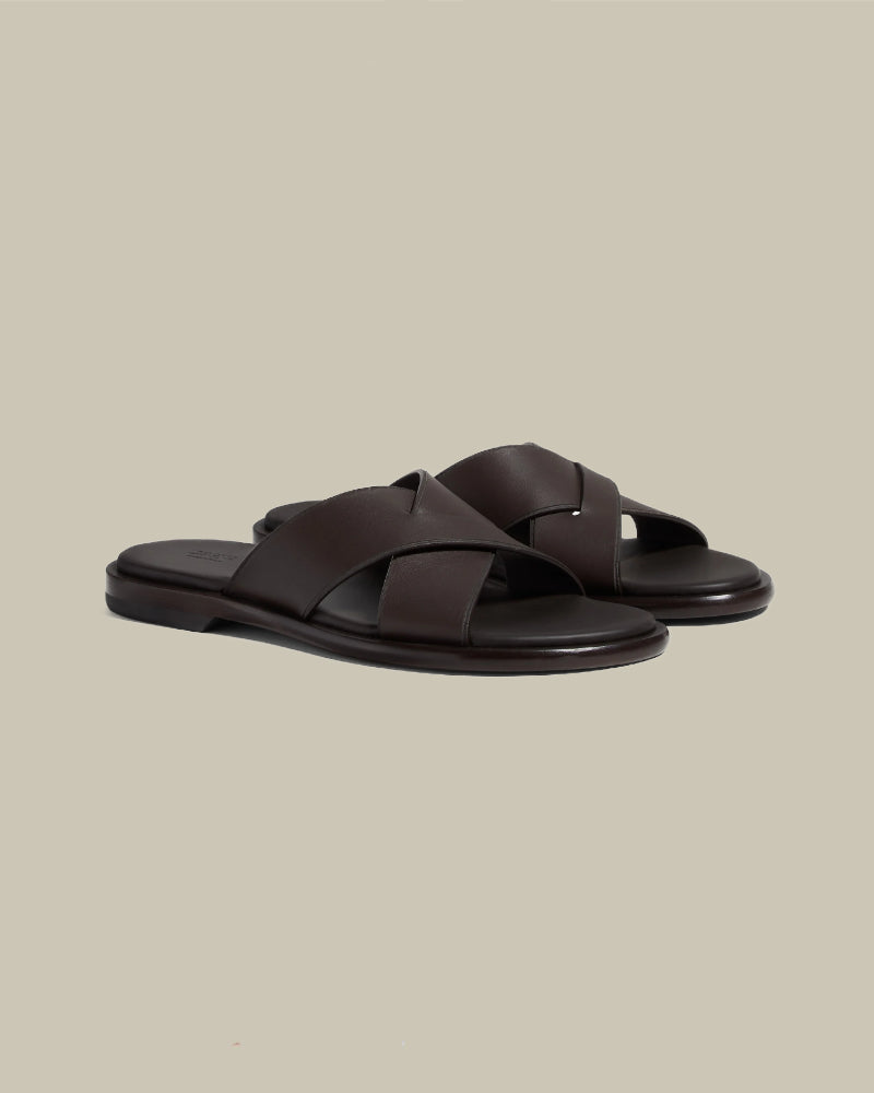 Brown Leather Sandal