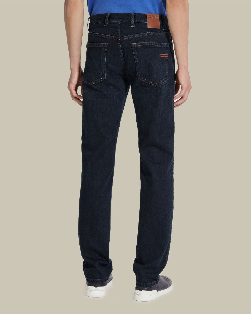 Clean Indigo Wash Comfort Stretch Jean