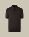 15milmil15 Dark Brown Wool Polo