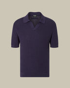Dark Indigo Blue Premium Cotton Polo Shirt