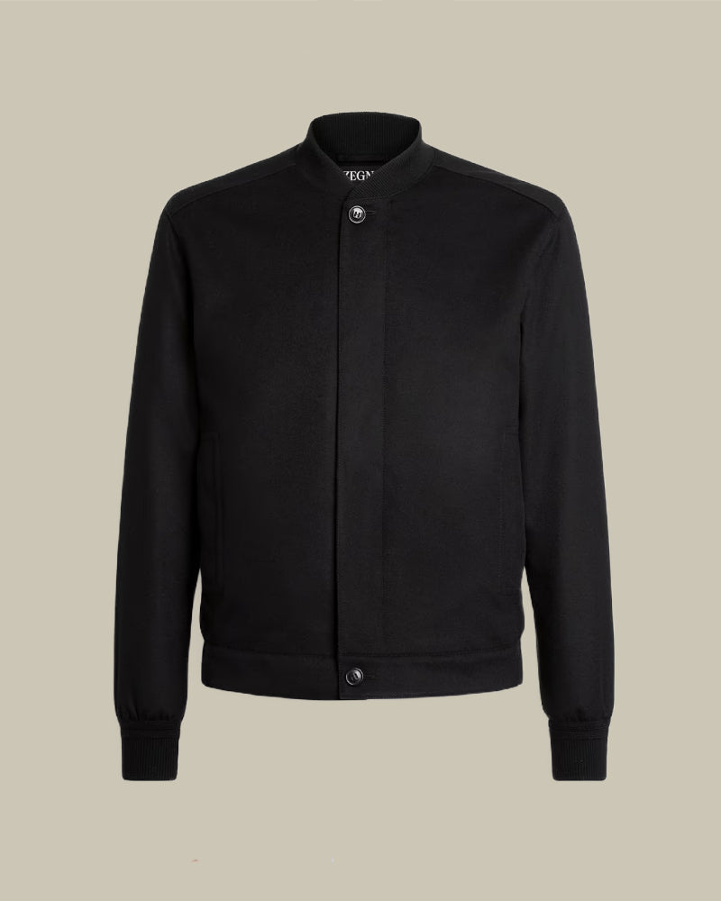 Black Oasi Cashmere Elements Bomber