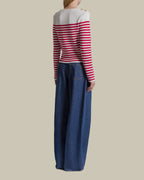 Red Striped Jumper
