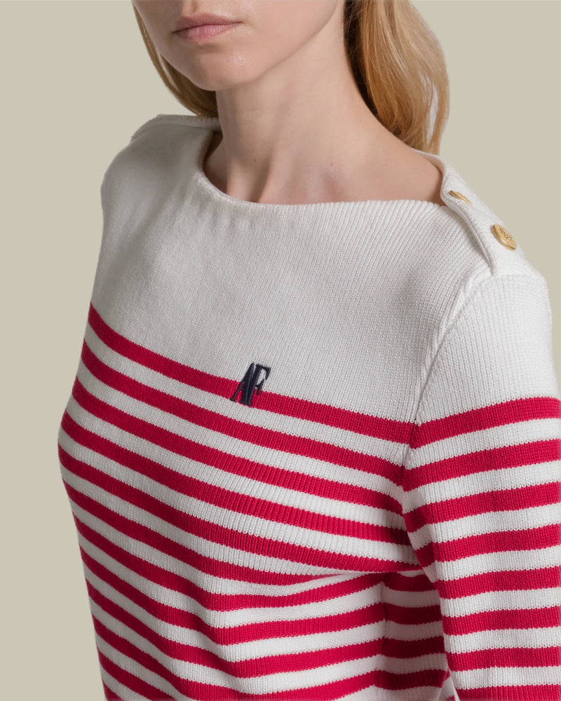 Red Striped Jumper