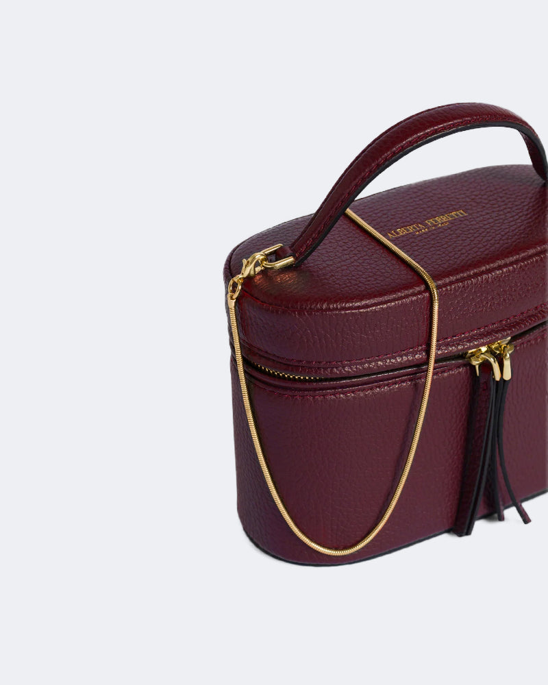 Burgundy Vanity bag