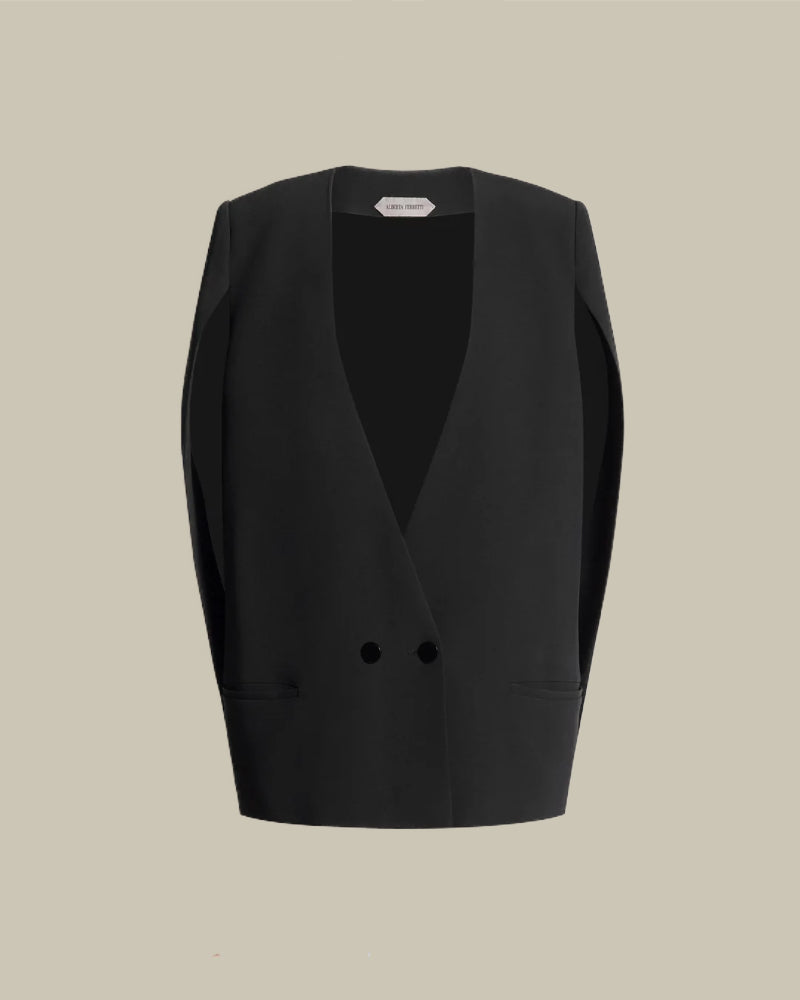 Cady Jacket with Cape Sleeves