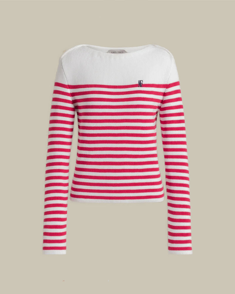 Red Striped Jumper