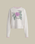 Herbarium Embroidered Cashmere Jumper