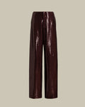 Sparkling Night Wide Leg Sequined Trousers