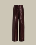 Sparkling Night Wide Leg Sequined Trousers