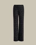 Wool Lace Trouser