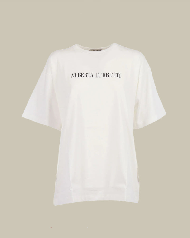 White Logo T Shirt