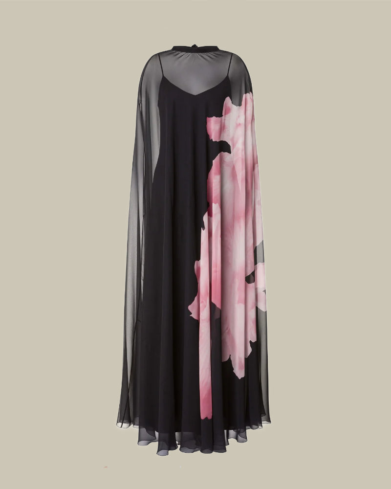Printed Silk Georgette Dress
