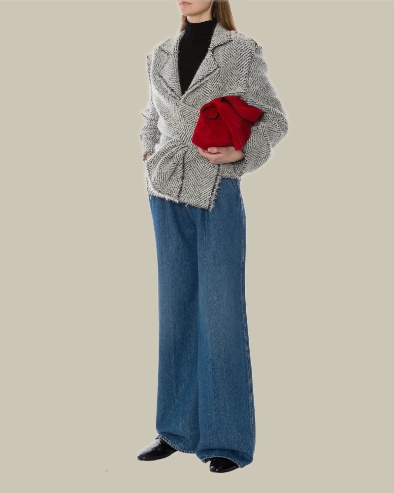 Wide Leg Denim Jeans