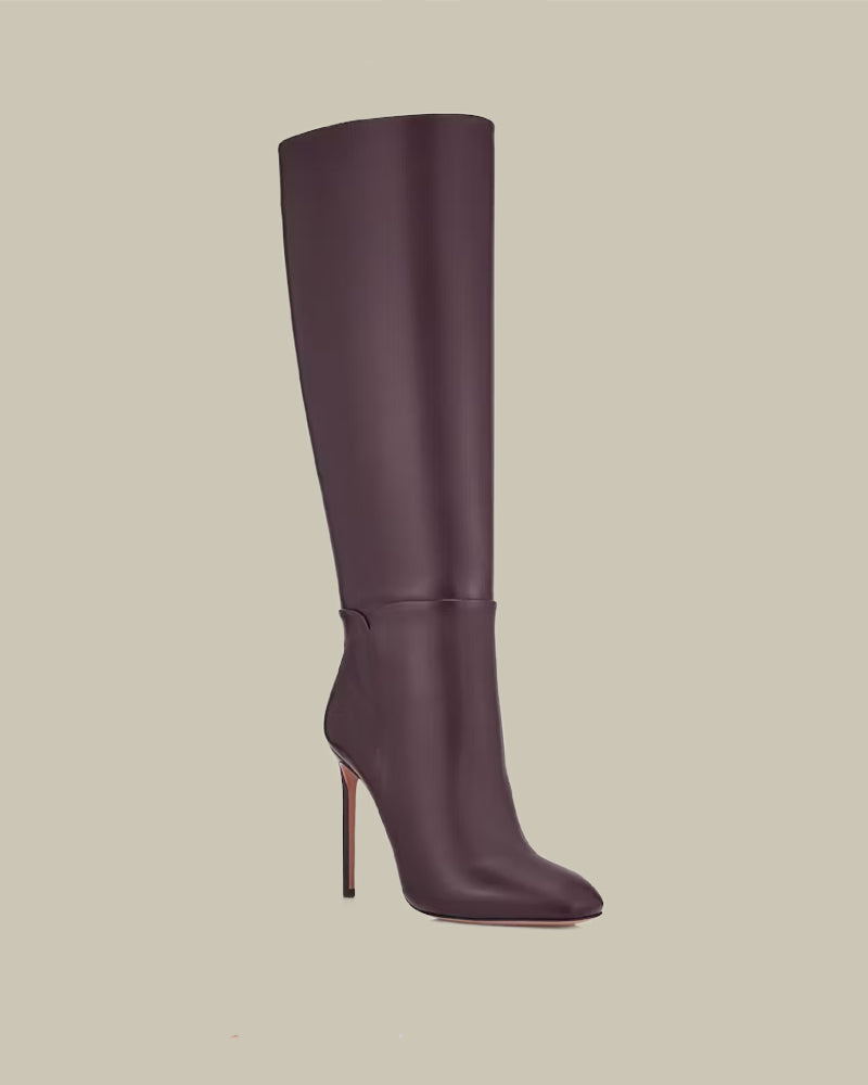 Sellier Boot 105 Aubergine