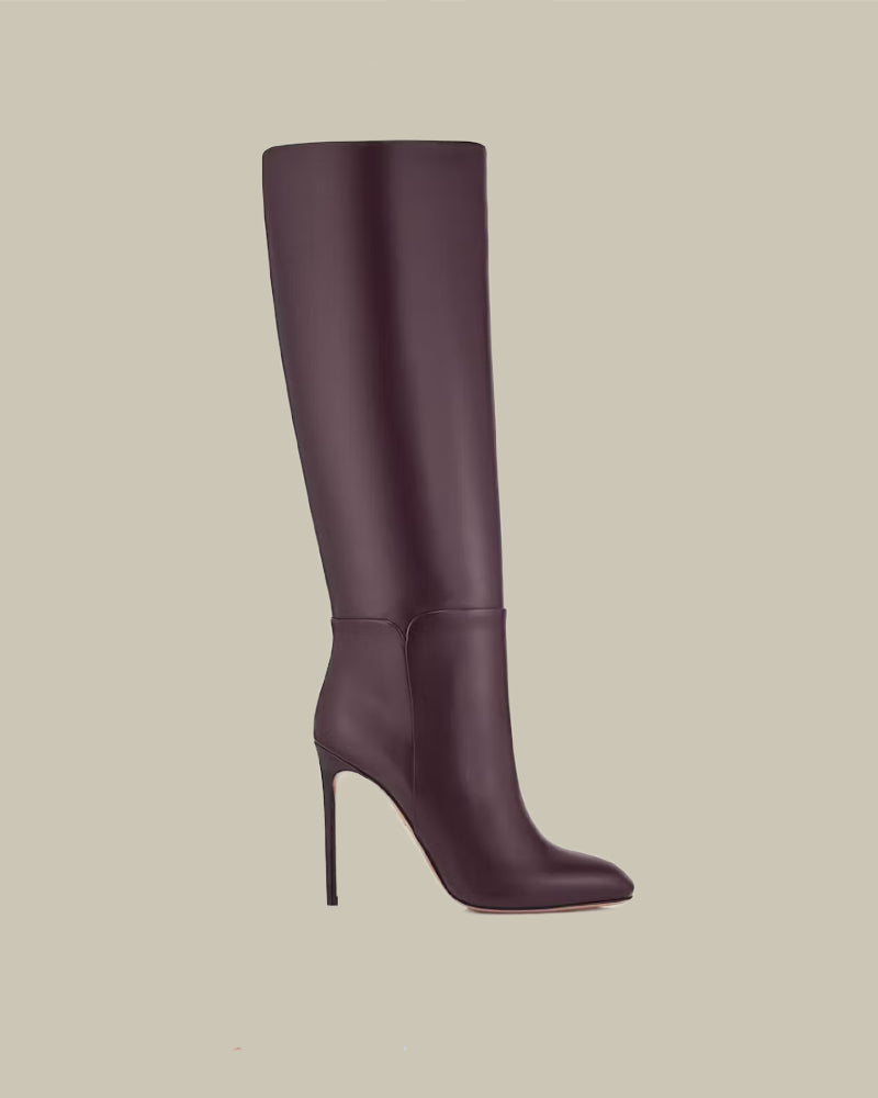 Sellier Boot 105 Aubergine